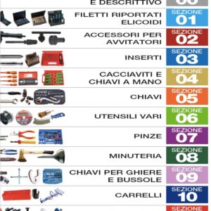 Fermec Catalogo Generale Sezioni General Utensili